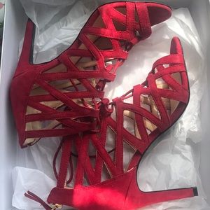 Nine West Red Heels